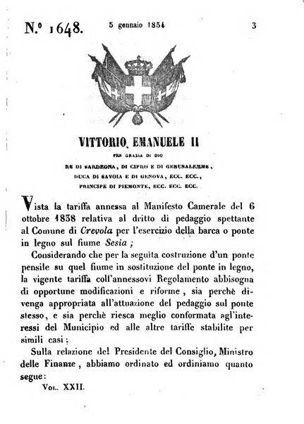 Raccolta degli atti del Governo di Sua Maestà il re di Sardegna
